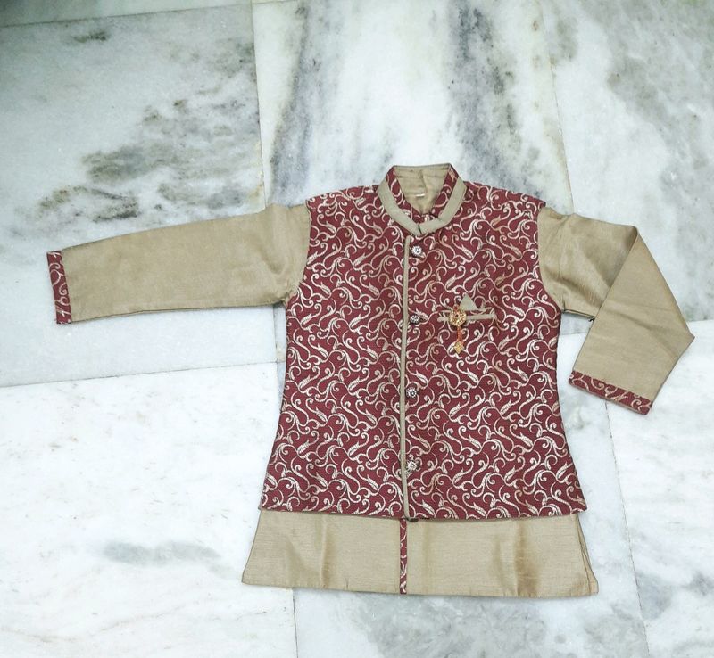 Traditional Wear For Kids(Entinic) Sherwani