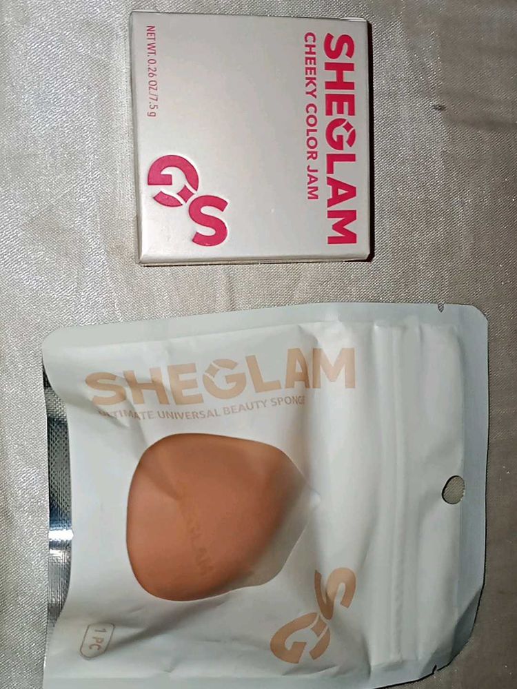 SHEGLAM Blush And Beauty Blender