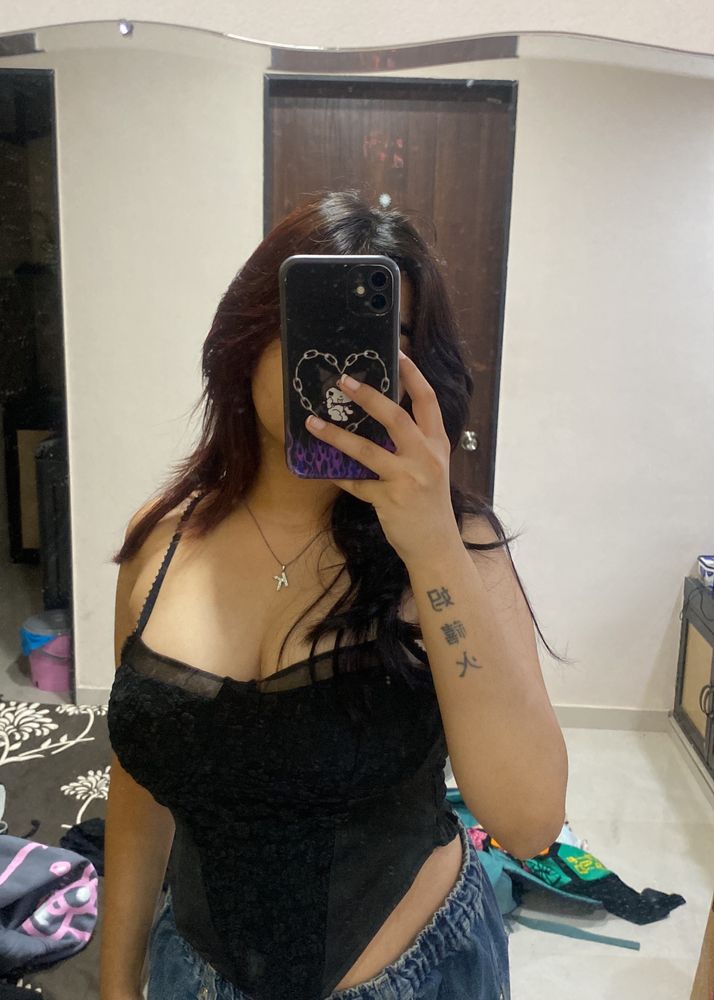 Gothic Sexy Top