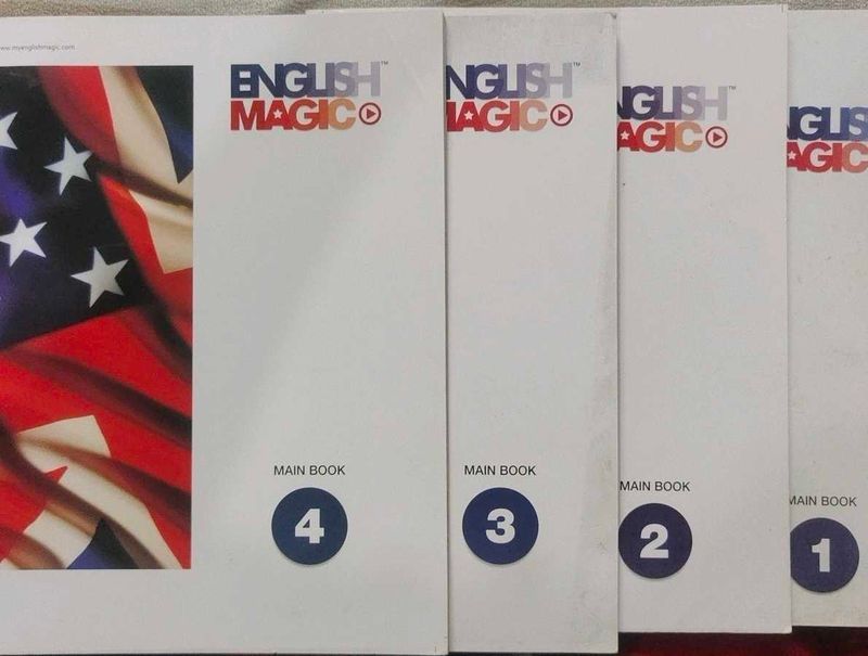 English Magic Main Books 1-4