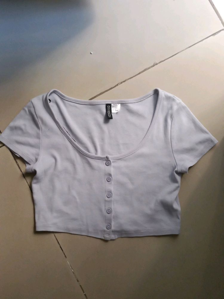 Price Drop , H&amp;M Powder Blue Top