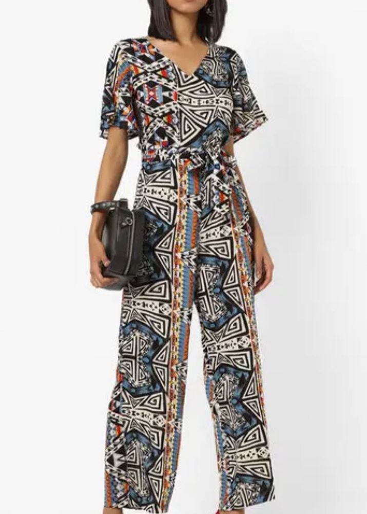 Patterned Women's Jumpsuit