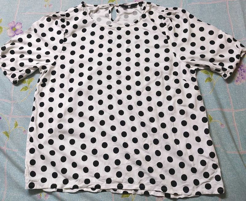 Polka Dot Top For Women