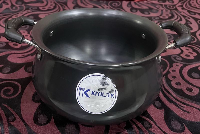 Hard Anodised Biryani Pot