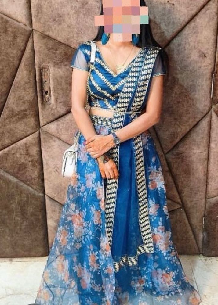 Stitched Choli Lehanga With Dupatta