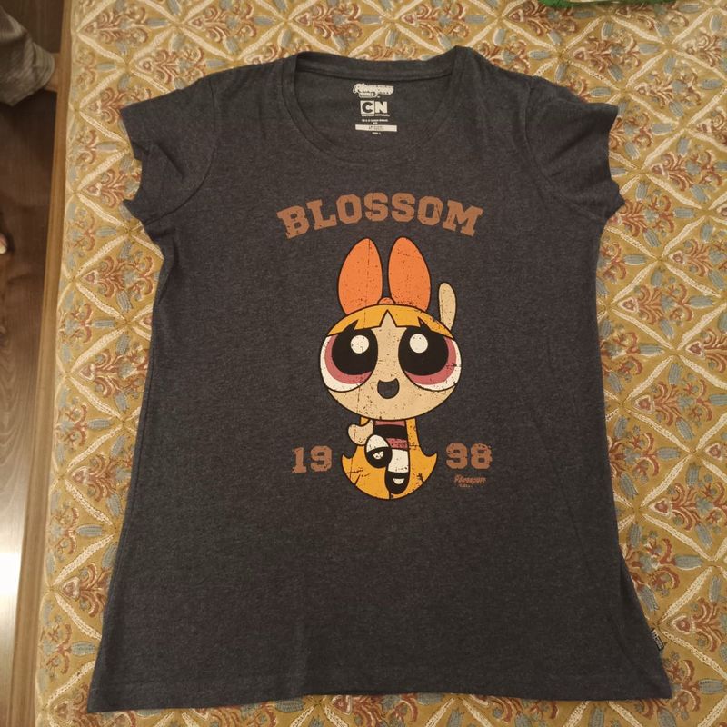 Powerpuff Girls Blossom Tee blue black