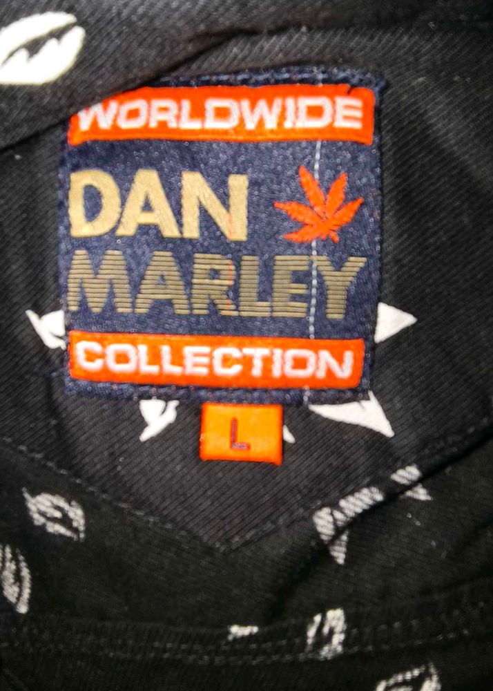 Dan Marley Black Button Down - L
