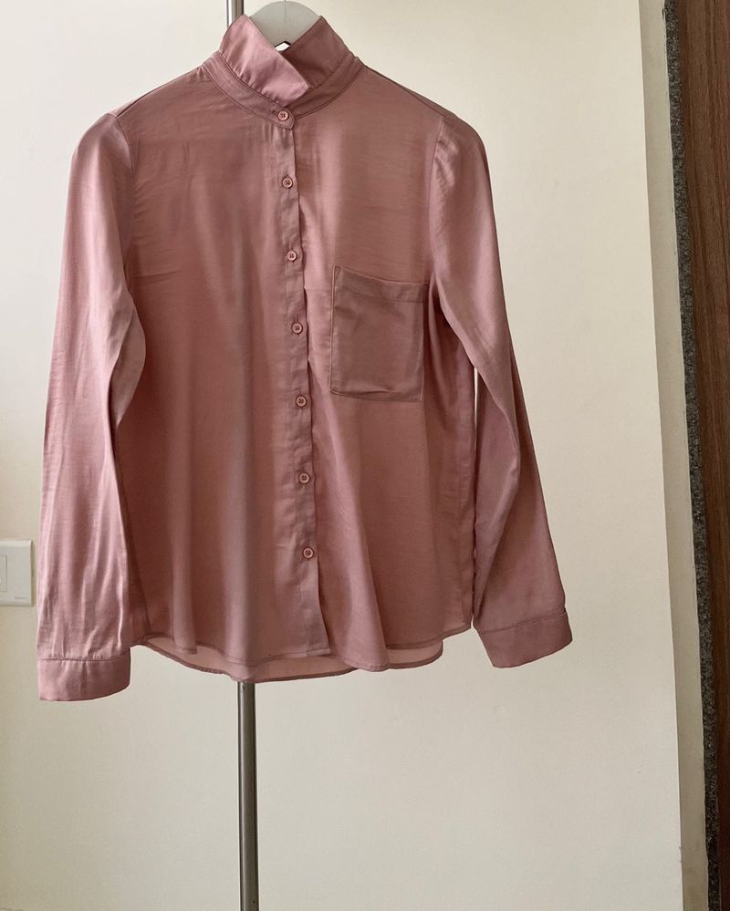 Forever21 Satin Shirt