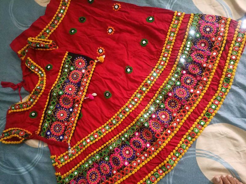 Red Lehenga Choli Set