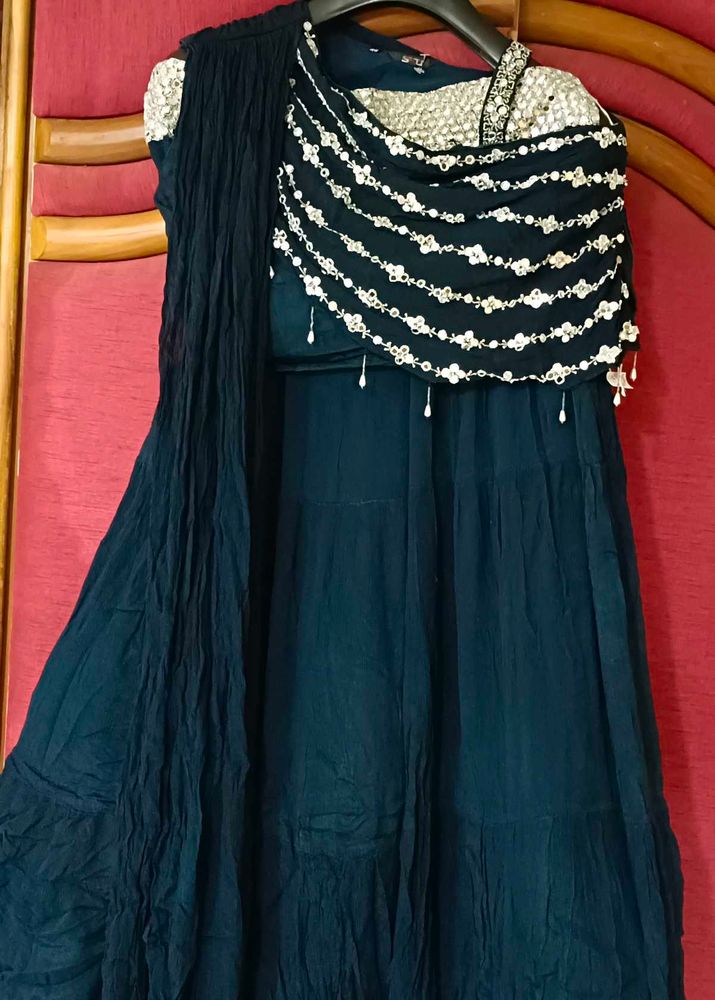 Elegant Choli With Lehenga