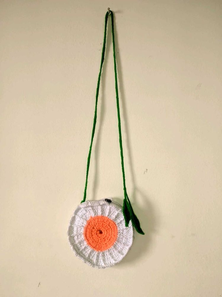 Daisy Crochet Bag