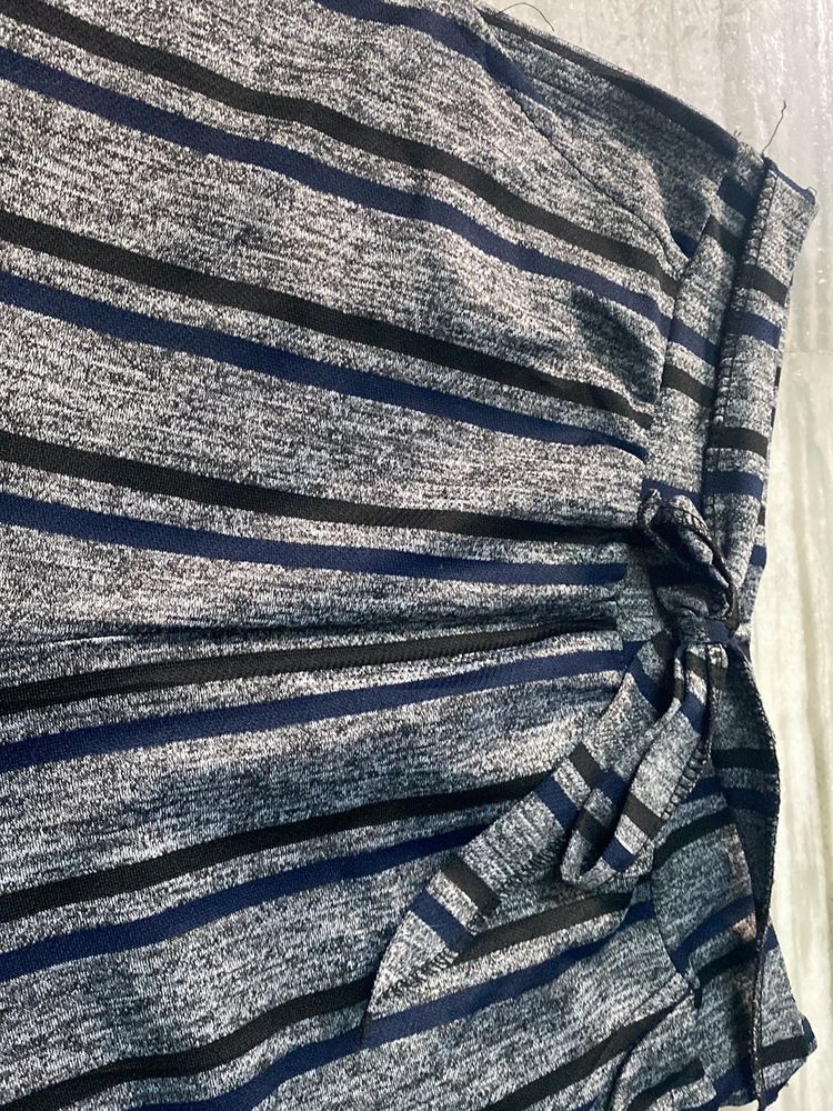 Blue &amp; Black Plazzo