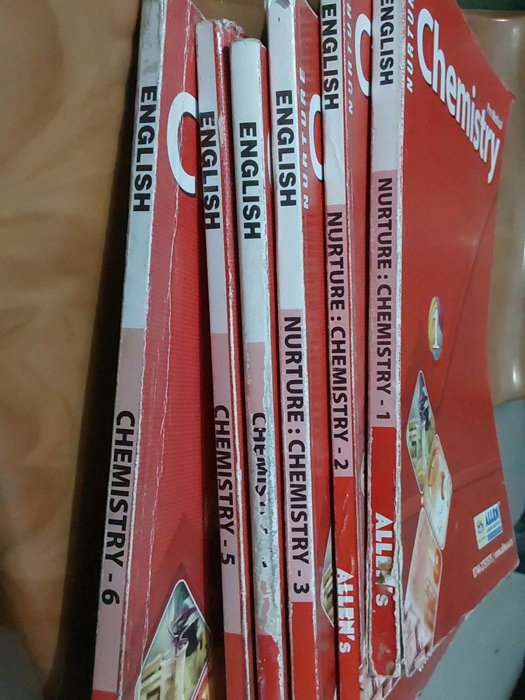Neet Allen Chemistry Books Both 11 And 12