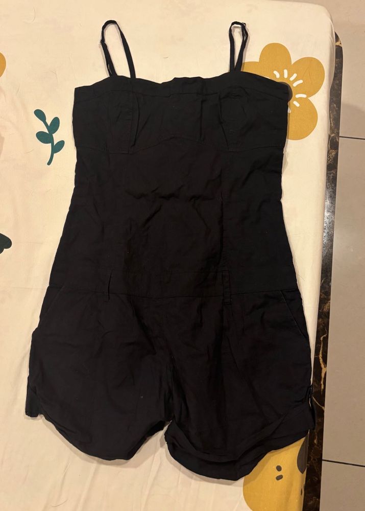 Black Romper Playsuit