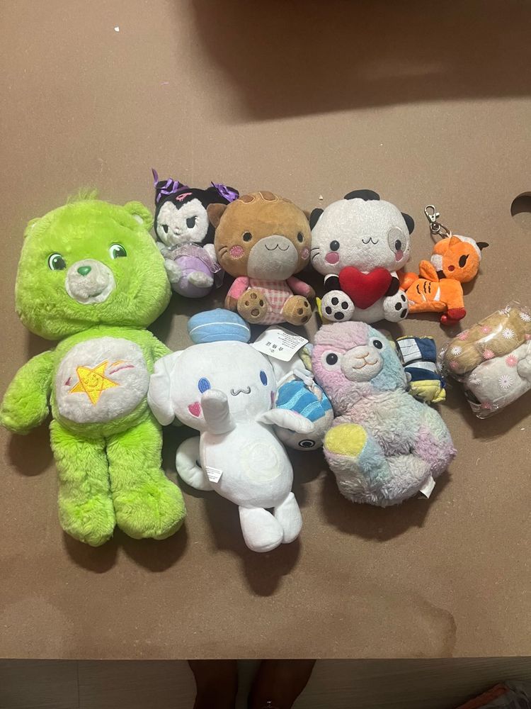 Assorted Plush Toy Collection