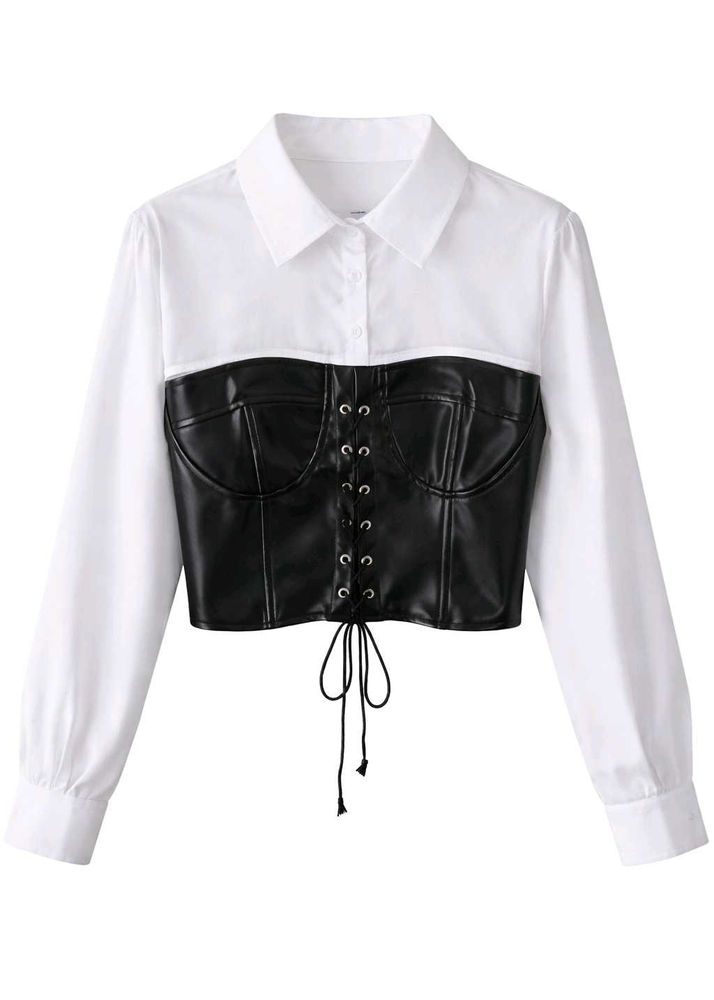 Stylish Black Corset Top