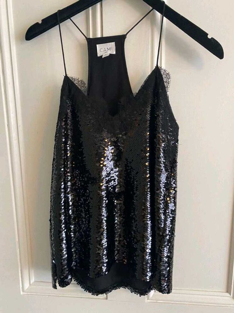Shimery Party Top