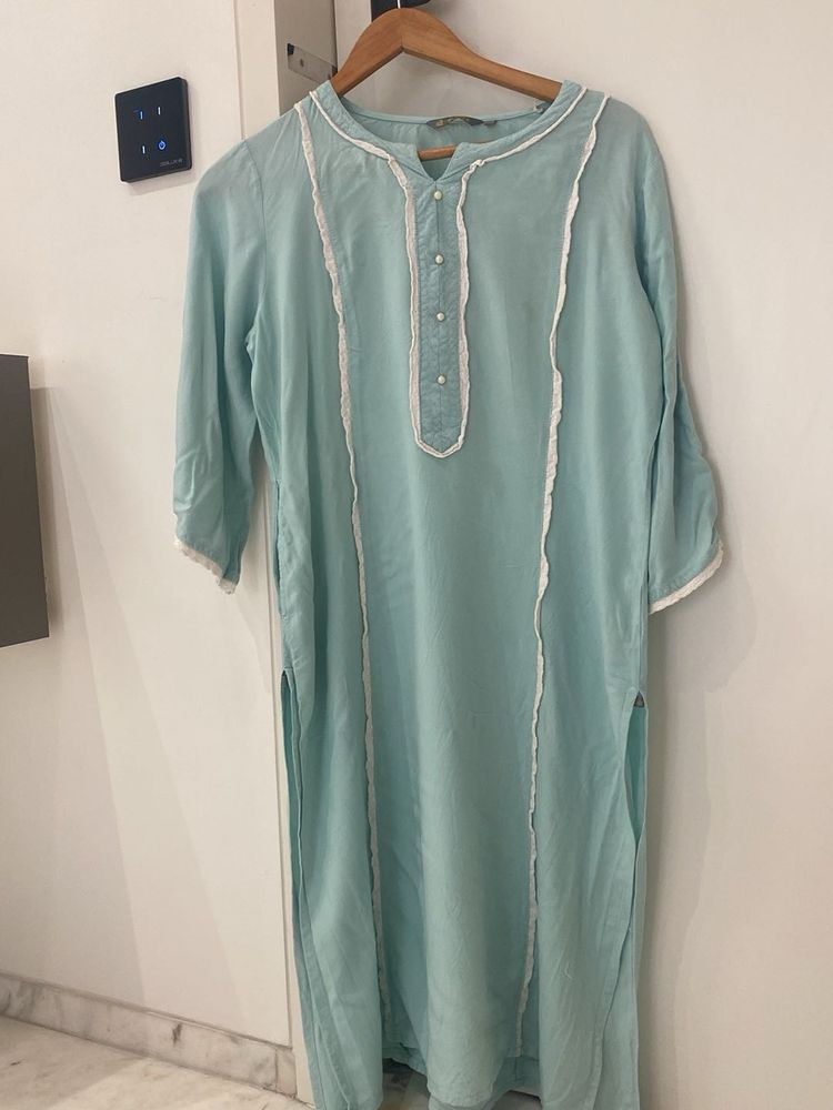 Blue Kurta