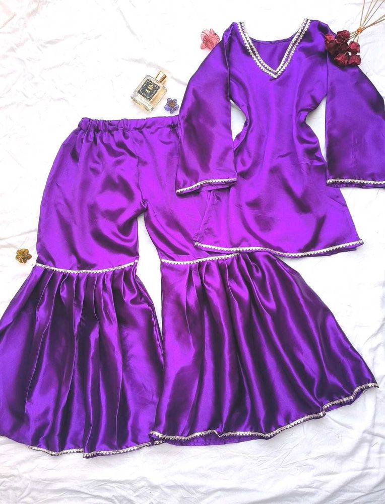 Festive Corset Kurta &amp; Garara Set 💜