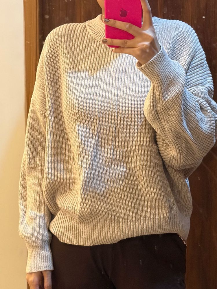Uniqlo Oversized Knit Sweater