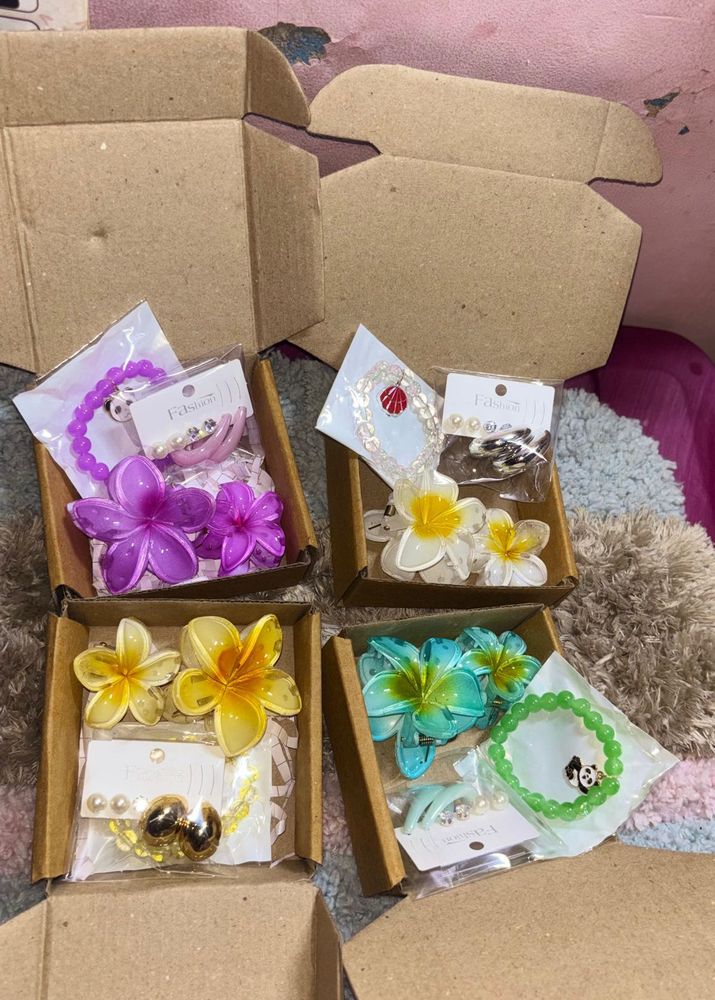 Hair Accessories Bundle [ HAMPER AFFORDABLE PRICE]