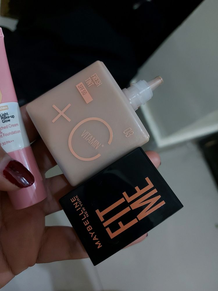 Maybelline Fitme Tint And Ponds Bb+Cream (Unused)