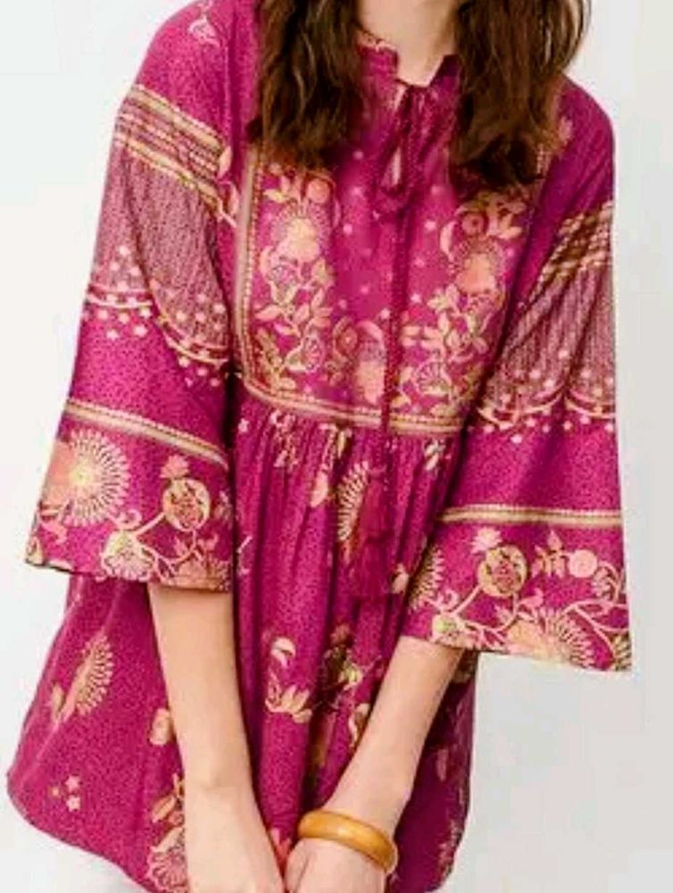 Boho Chic Tunic Top