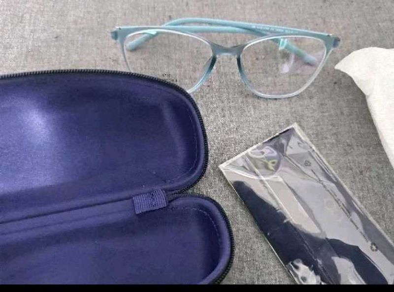Lenskart Original Blue Eyeglasses with Case