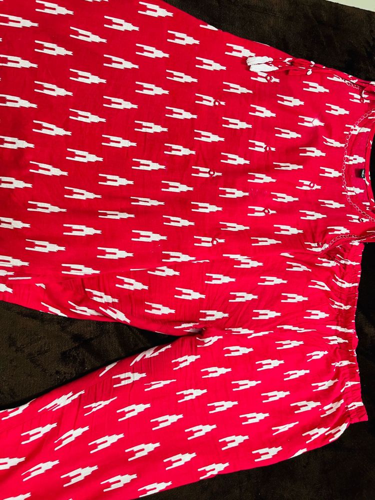 Printed Kurta Set