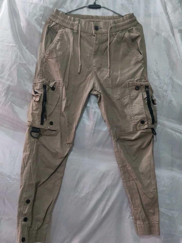 Khaki Cargo Pants