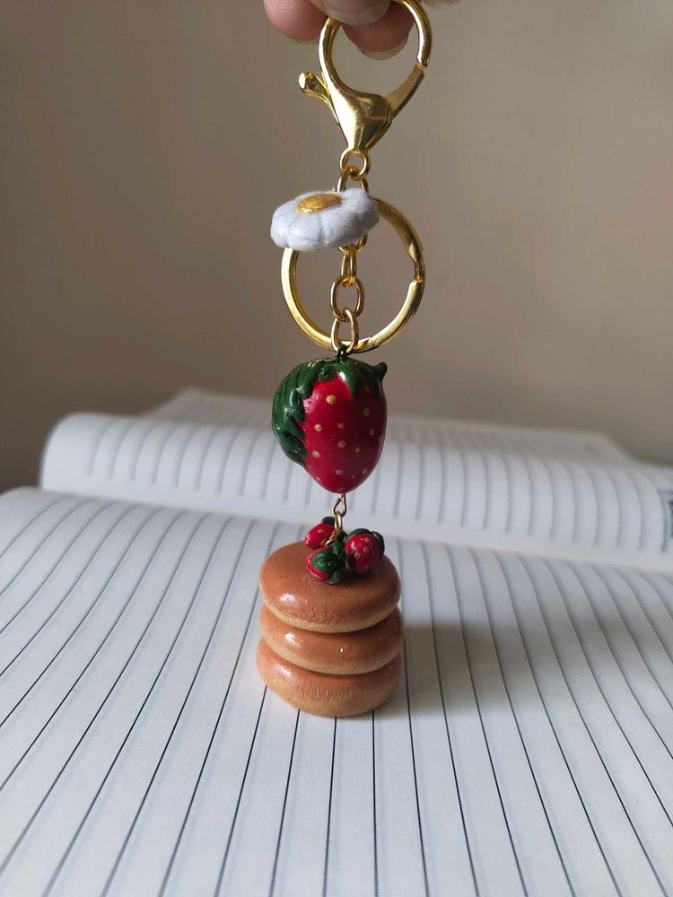 Handmade Strawberry Pancake Stack🍓  🥞