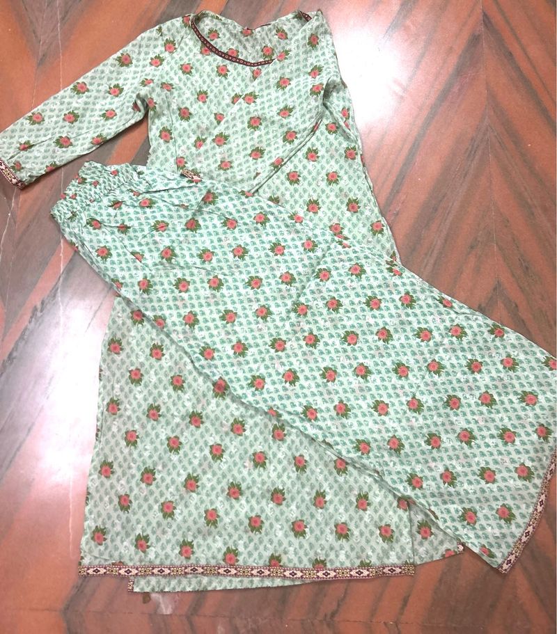 Floral Kurta Set