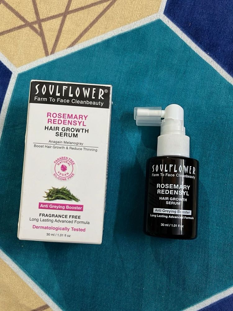 Soulflower Rosemary Redensyl Serum