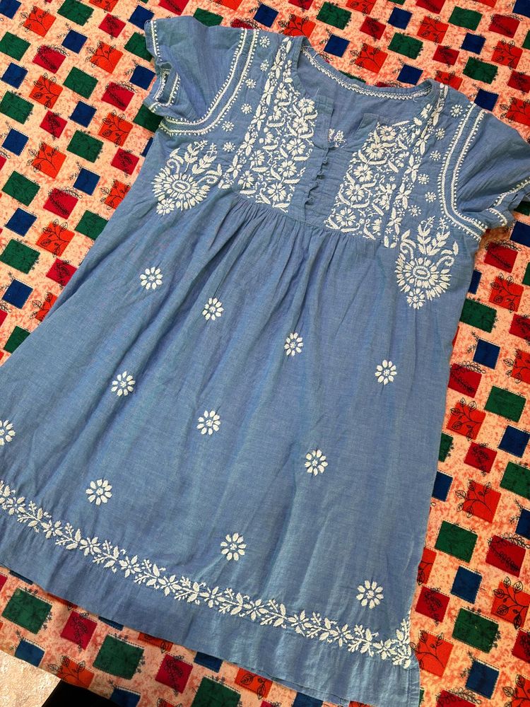stylish blue top with classy look ..💎