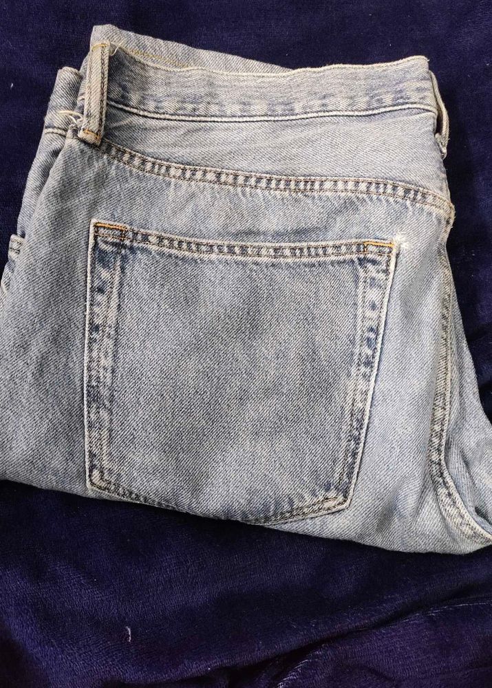 Light Wash Denim Jeans