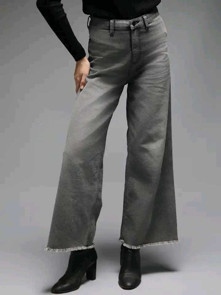 Baggy Gray Denim Jeans | High Star