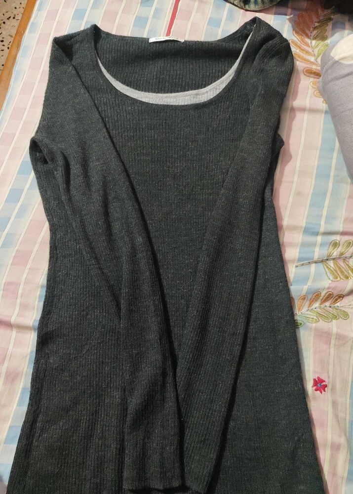 🩶grey knit top🩶