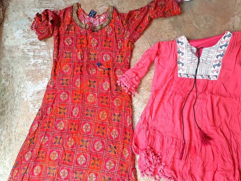 Combo Of tunic N Kurta