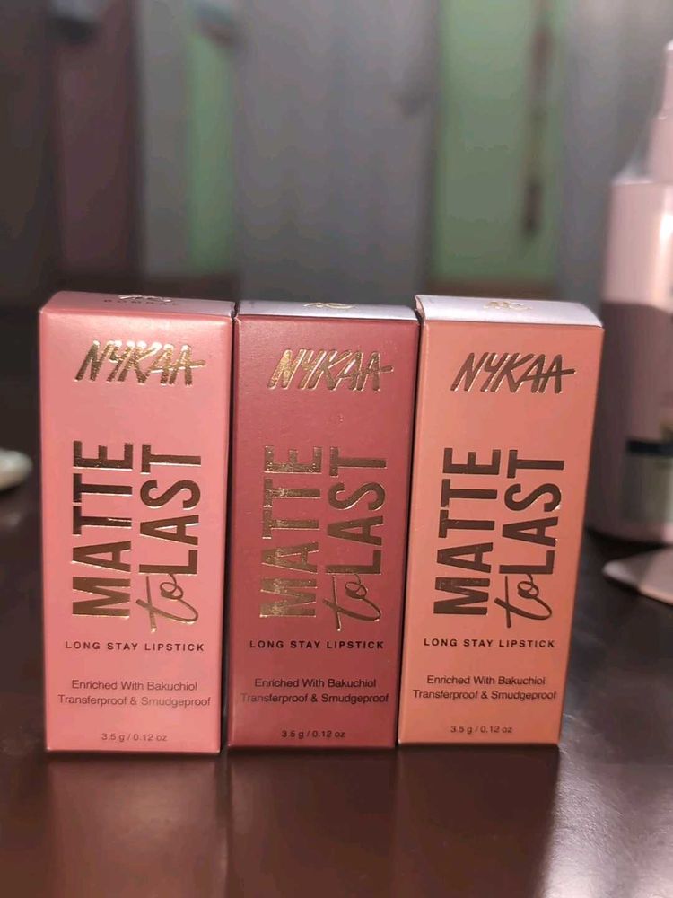 Nykaa Cosmetics Matte Lipsticks