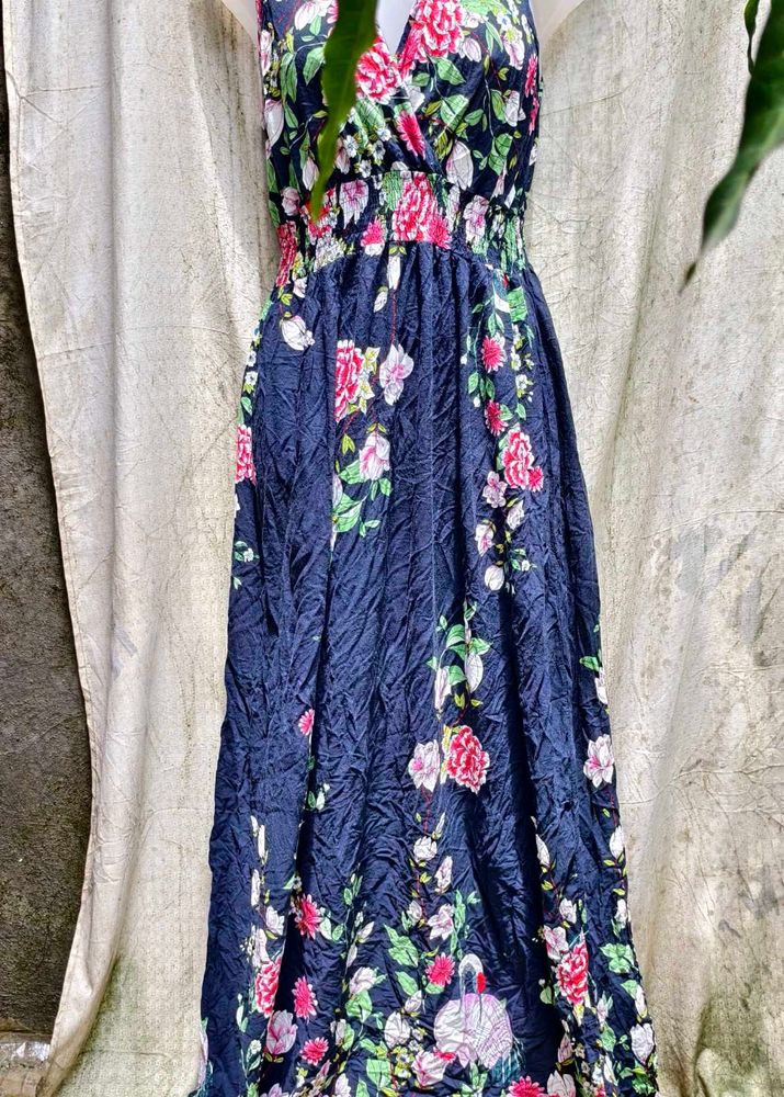 3248. Floral Print Maxi Dress