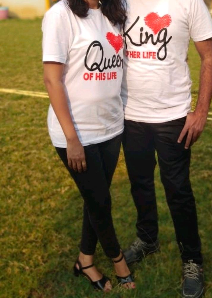 Couple King And Queen Tshirt