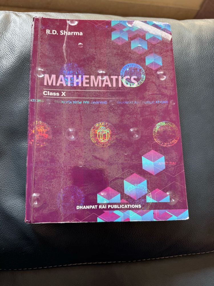 R.D. Sharma Mathematics Class X