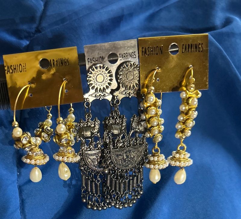 Earrings .. Never Used