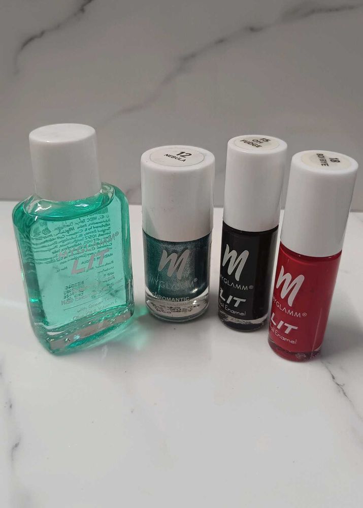 Combo of nail paint and remover 💅