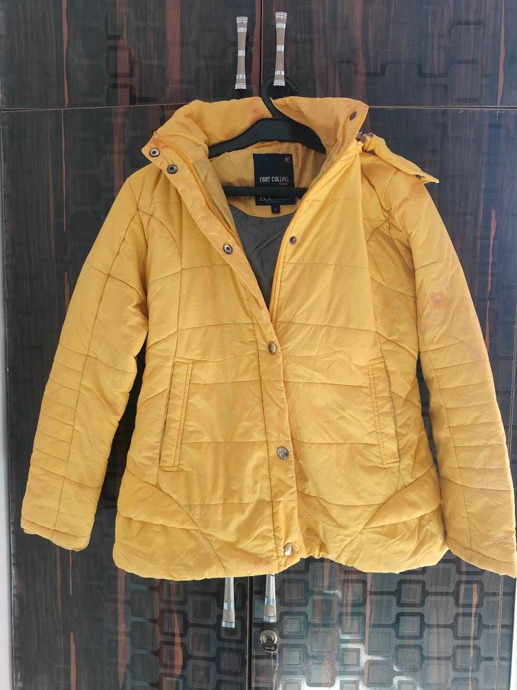 Stylish Mustard Winter Jacket