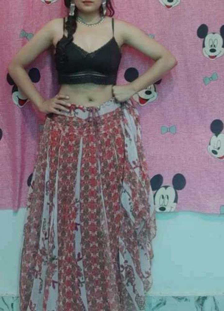 Beautiful😍flowy Summer Floral Skirt