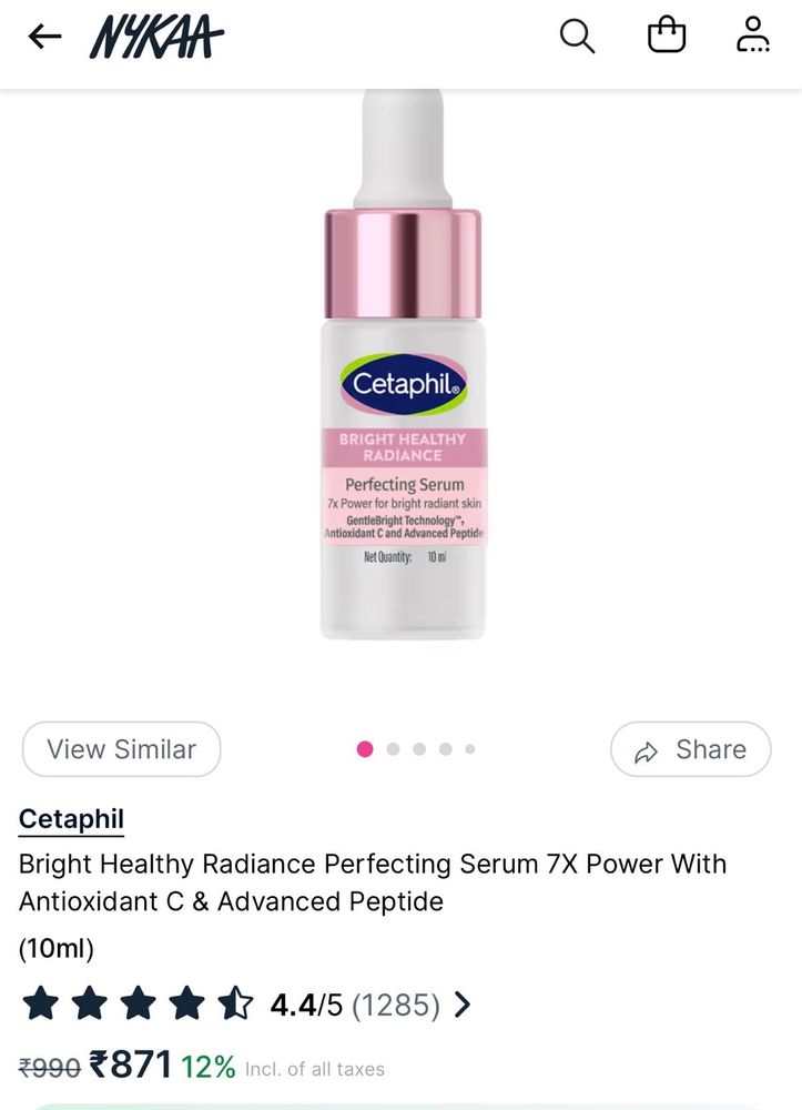 Cetaphil Bright Healthy Radiance Serum