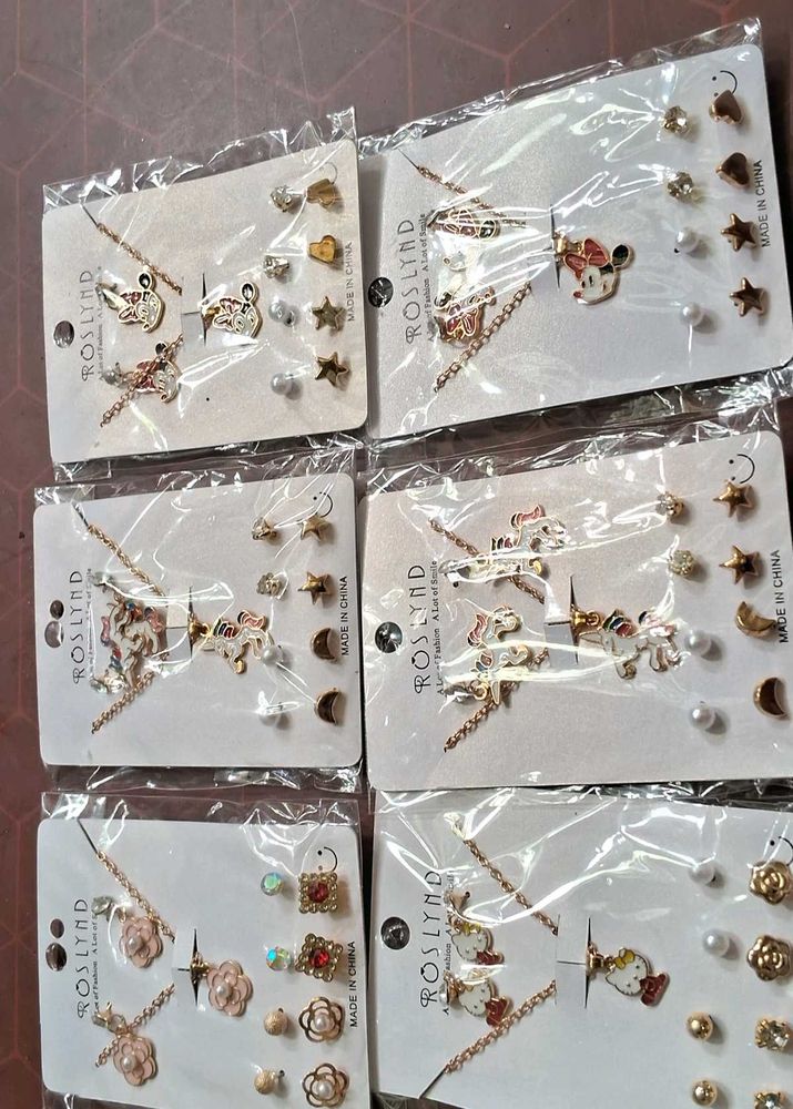 Jewellery Sets pack Of 6 @ 200 rs only