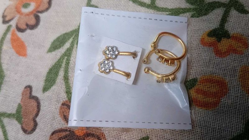 Gold Anklets &amp; Nosepins for women