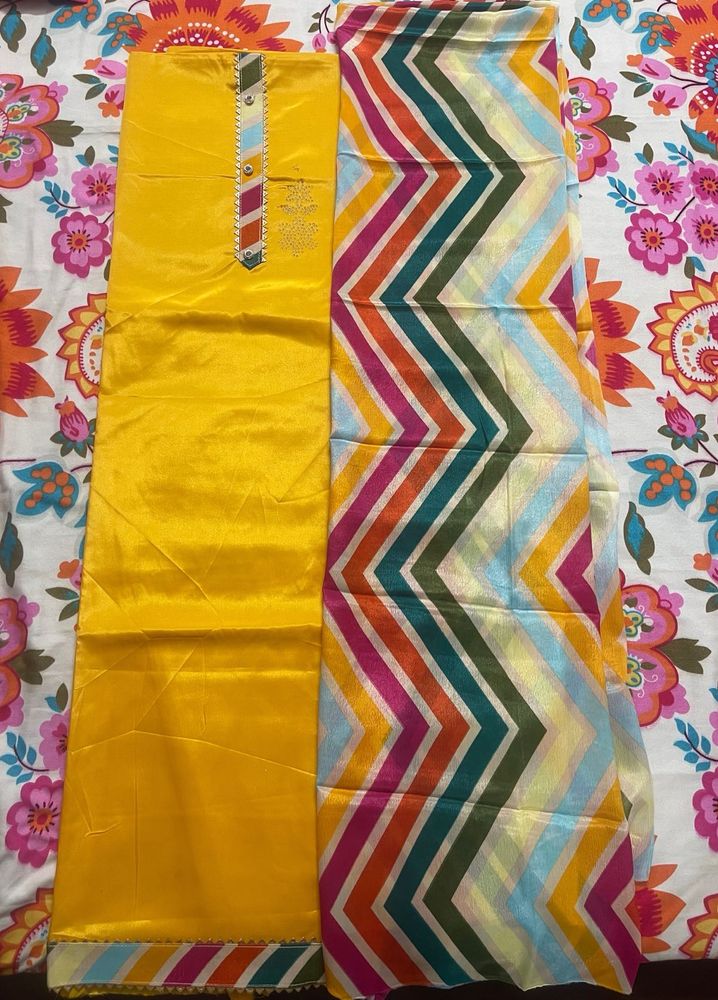 Yellow Kurta Set with Dupatta